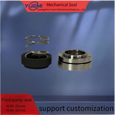 kualitas  Food Sanitary Pump Medium Mechanical Seal Single Spring Unbalanced M3N-25mm 30mm pabrik