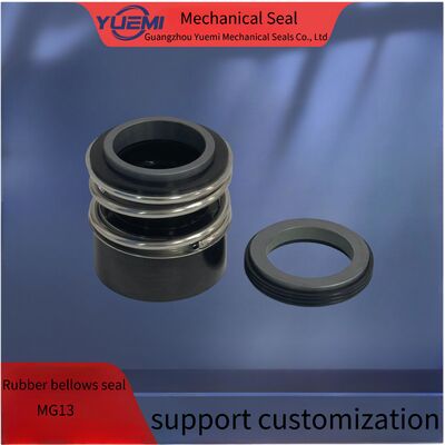 kualitas  MG13 Agitator Rubber Corrugated Water Pump Mechanical Seal Bergman Standard pabrik