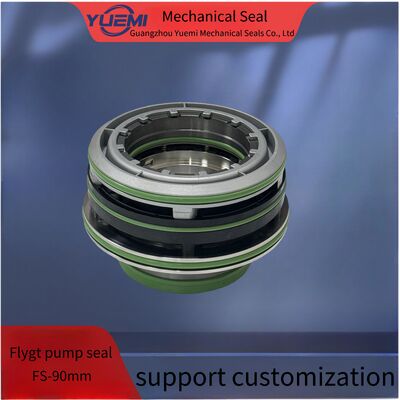 Flygt Kontainer Epdm Mechanical Seal Suhu Tinggi FS-90mm untuk Pompa Limbah 3301, 5150.350 5150.360 TC