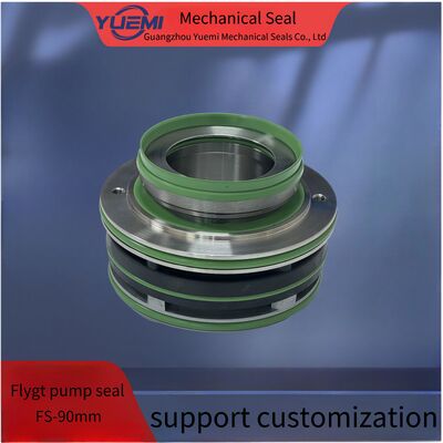 Flygt Kontainer Epdm Mechanical Seal Suhu Tinggi FS-90mm untuk Pompa Limbah 3301, 5150.350 5150.360 TC